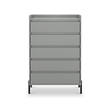 Kenton 5 Drawer Chest Dusk Grey from Roseland Furniture