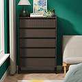Kenton 5 Drawer Chest Graphite from Roseland Furniture