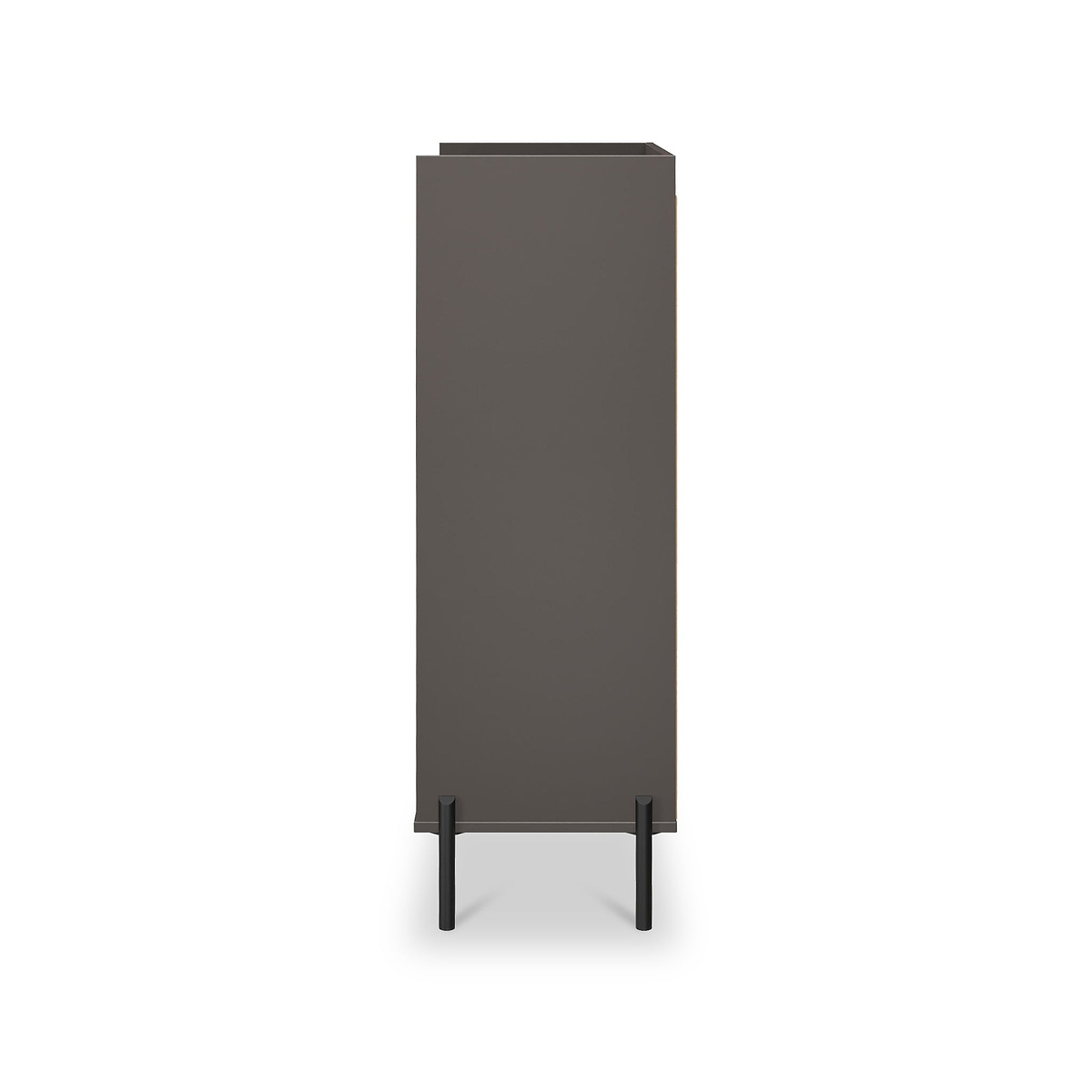 Kenton 5 Drawer Chest Graphite from Roseland Furniture