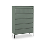 Kenton 5 Drawer Chest Reed Green from Roseland Furniture