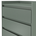 Kenton 5 Drawer Chest Reed Green from Roseland Furniture