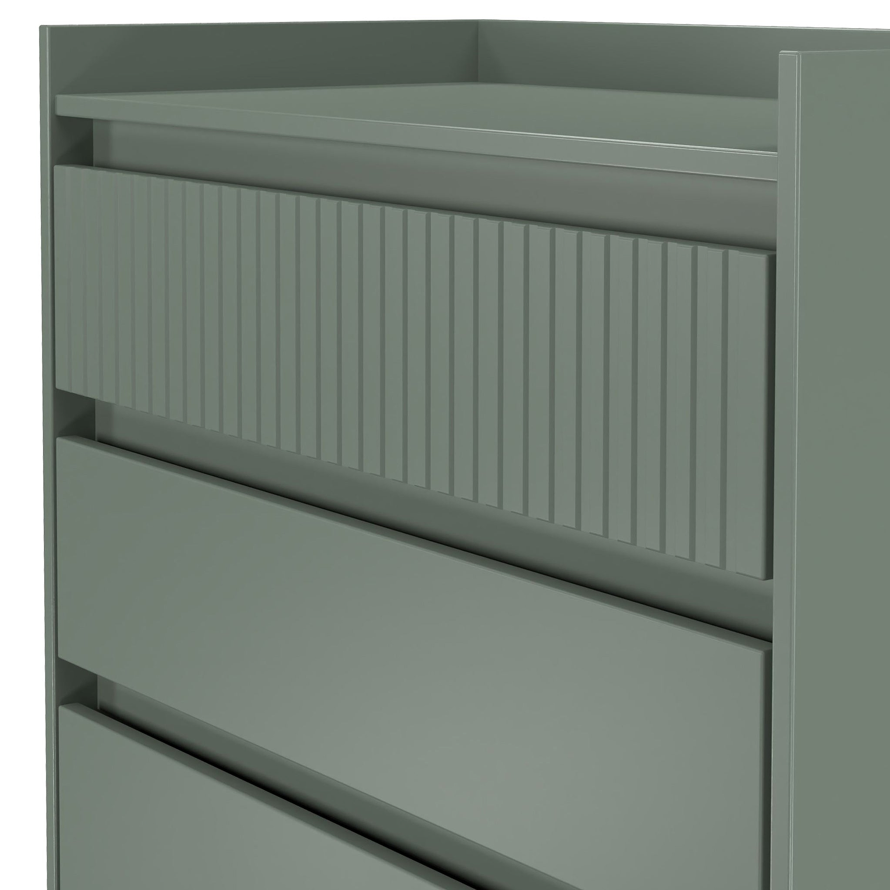 Kenton 5 Drawer Chest Reed Green from Roseland Furniture