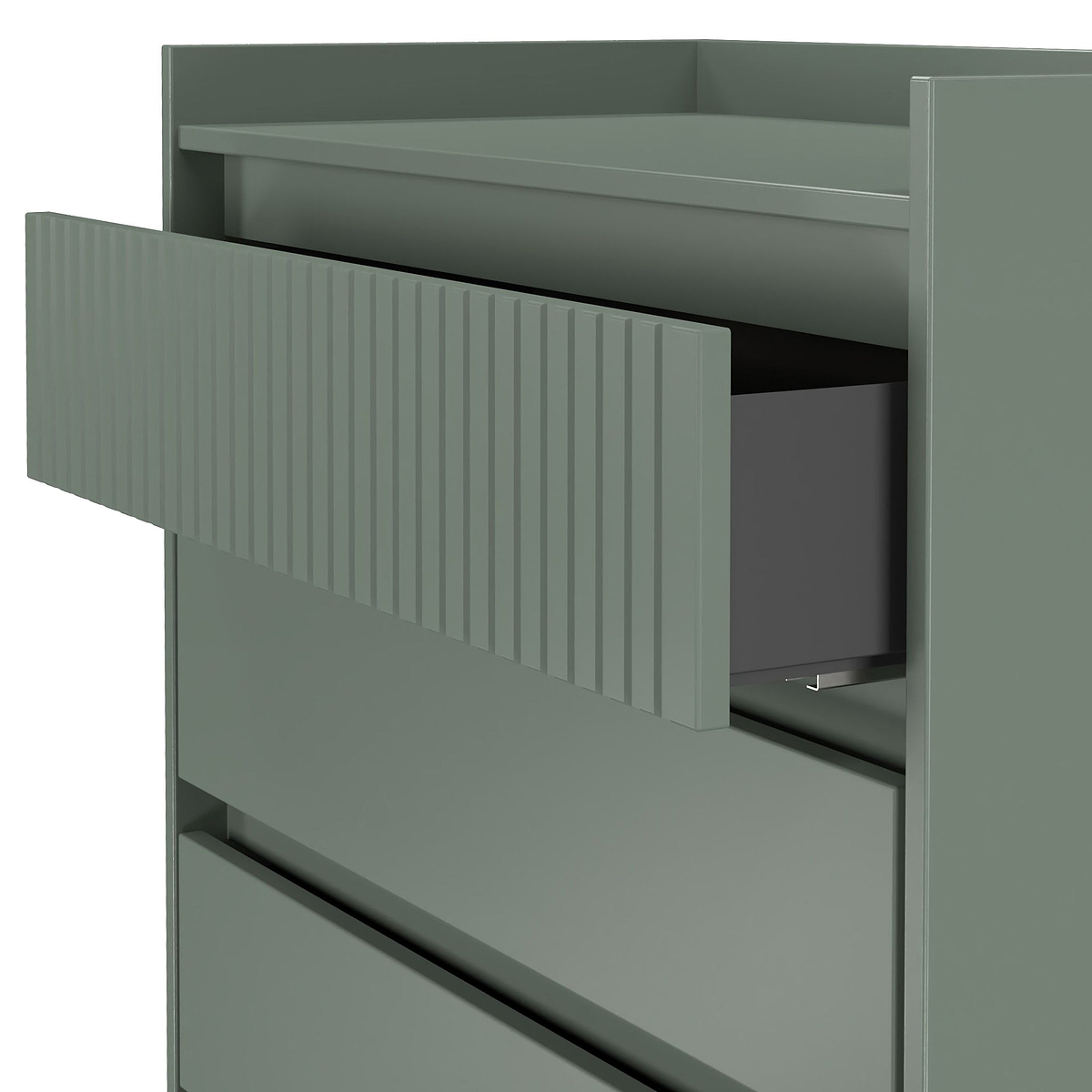 Kenton 5 Drawer Chest Reed Green from Roseland Furniture