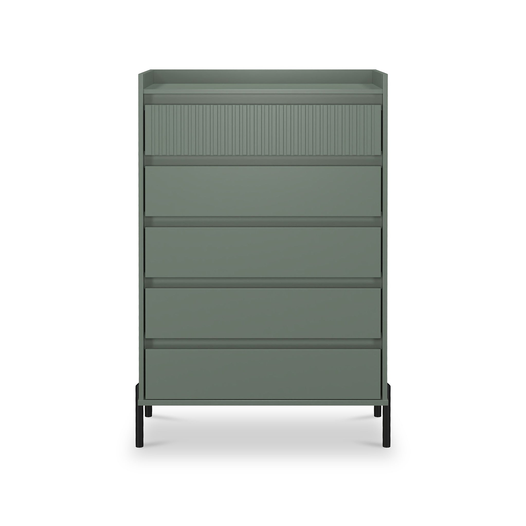 Kenton 5 Drawer Chest Reed Green from Roseland Furniture