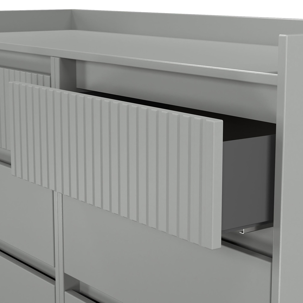 Kenton 6 Drawer Chest Dusk Grey from Roseland Furniture
