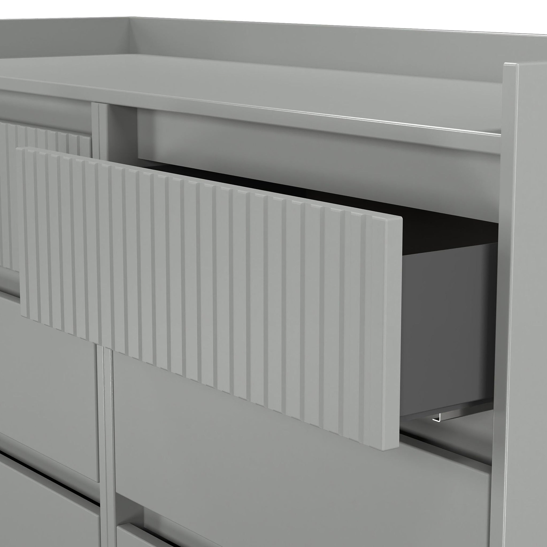Kenton 6 Drawer Chest Dusk Grey from Roseland Furniture