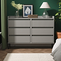 Kenton 6 Drawer Chest Dusk Grey from Roseland Furniture