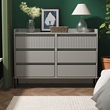 Kenton 6 Drawer Chest Dusk Grey from Roseland Furniture