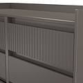 Kenton 6 Drawer Chest Graphite from Roseland Furniture