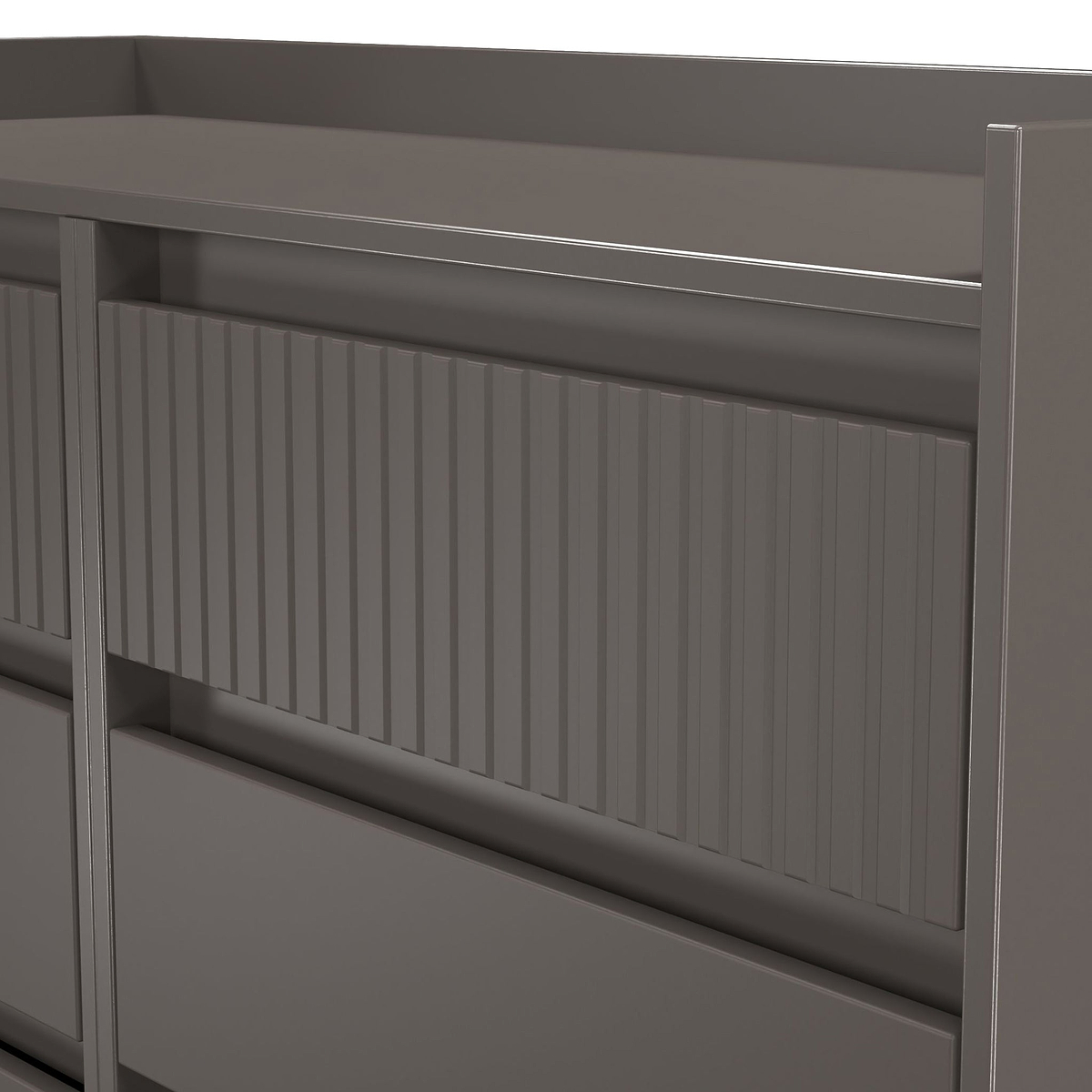 Kenton 6 Drawer Chest Graphite from Roseland Furniture