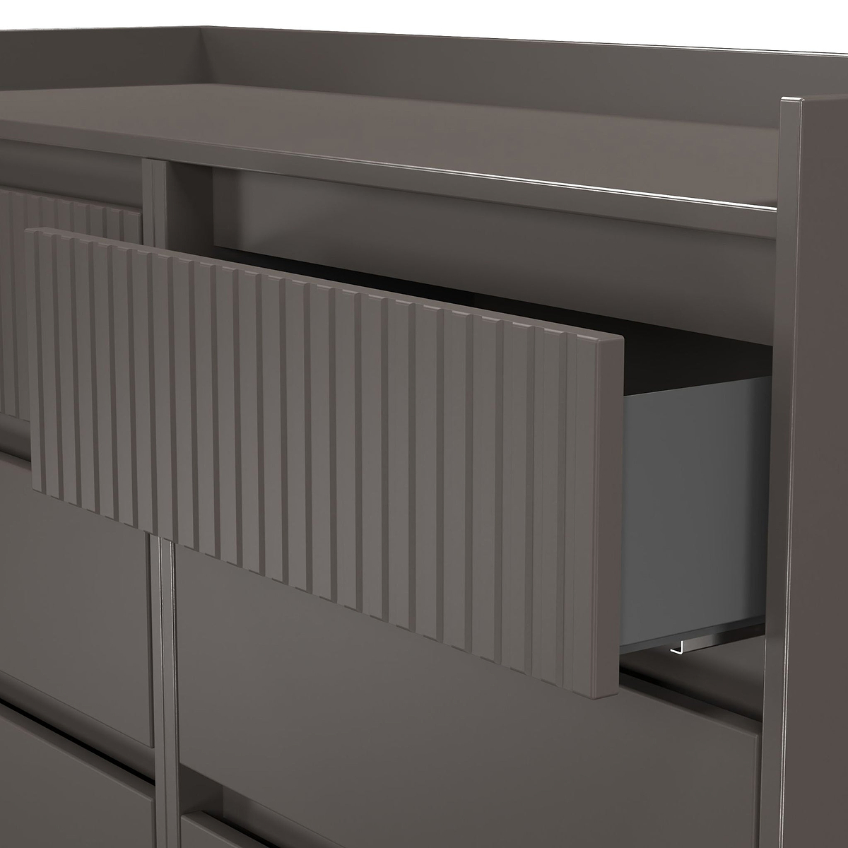 Kenton 6 Drawer Chest Graphite from Roseland Furniture