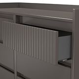 Kenton 6 Drawer Chest Graphite from Roseland Furniture