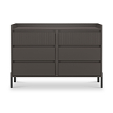 Kenton 6 Drawer Chest Graphite from Roseland Furniture