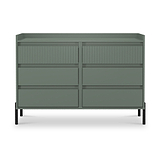 Kenton 6 Drawer Chest Reed Green  from Roseland Furniture