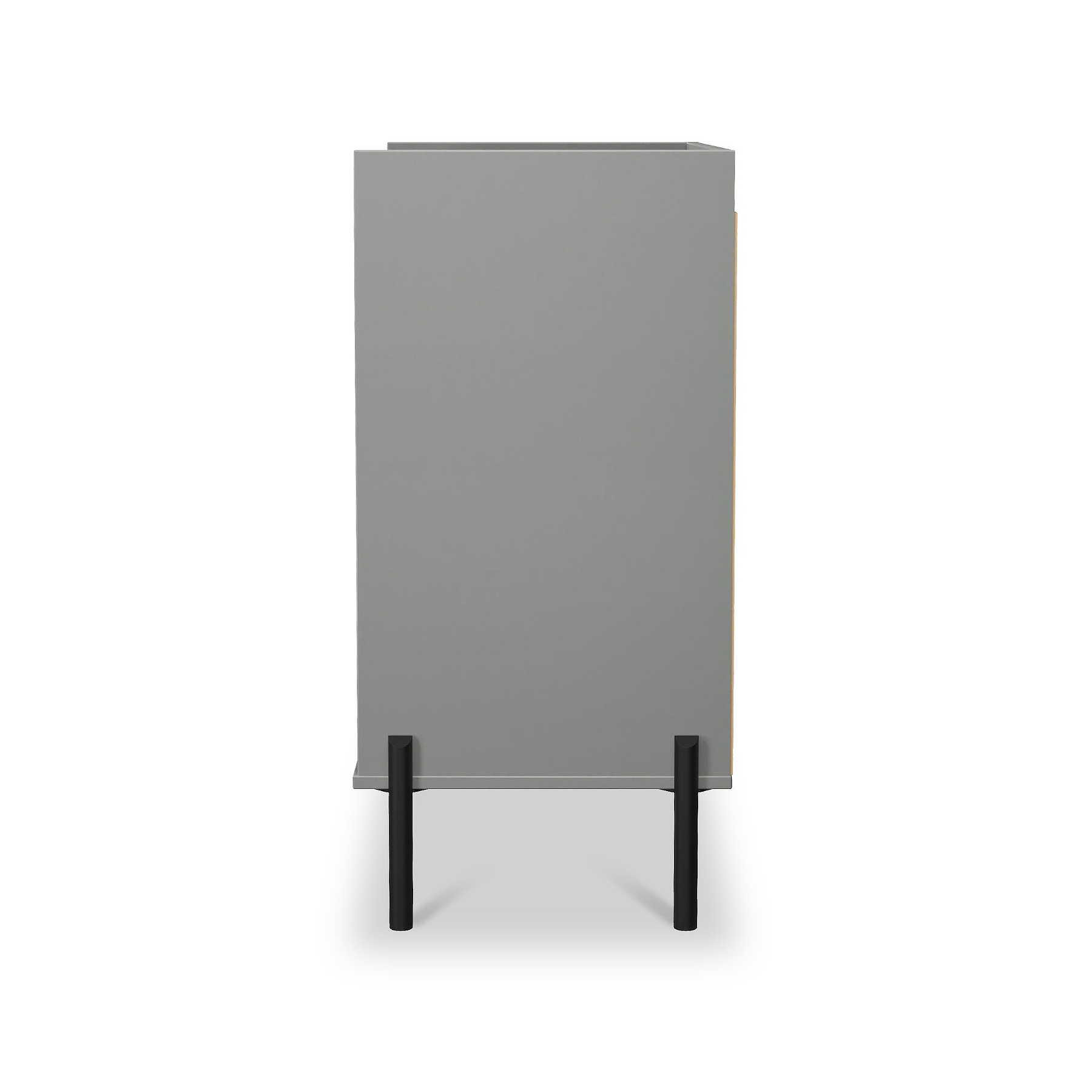 Kenton 3 Drawer Compact Chest Dusk Grey  from Roseland Furniture