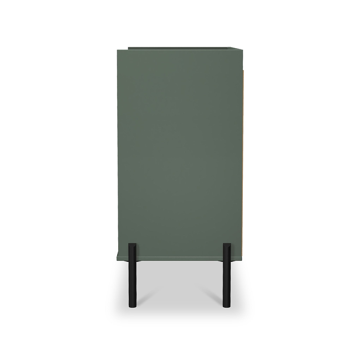 Kenton 3 Drawer Compact Chest Reed Green from Roseland Furniture