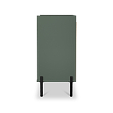 Kenton 3 Drawer Compact Chest Reed Green from Roseland Furniture