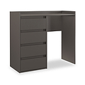 Kenton 4 Drawer Dressing Table Graphite from Roseland Furniture