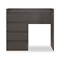 Kenton 4 Drawer Dressing Table Graphite from Roseland Furniture