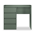 Kenton 4 Drawer Dressing Table Reed Green from Roseland Furniture