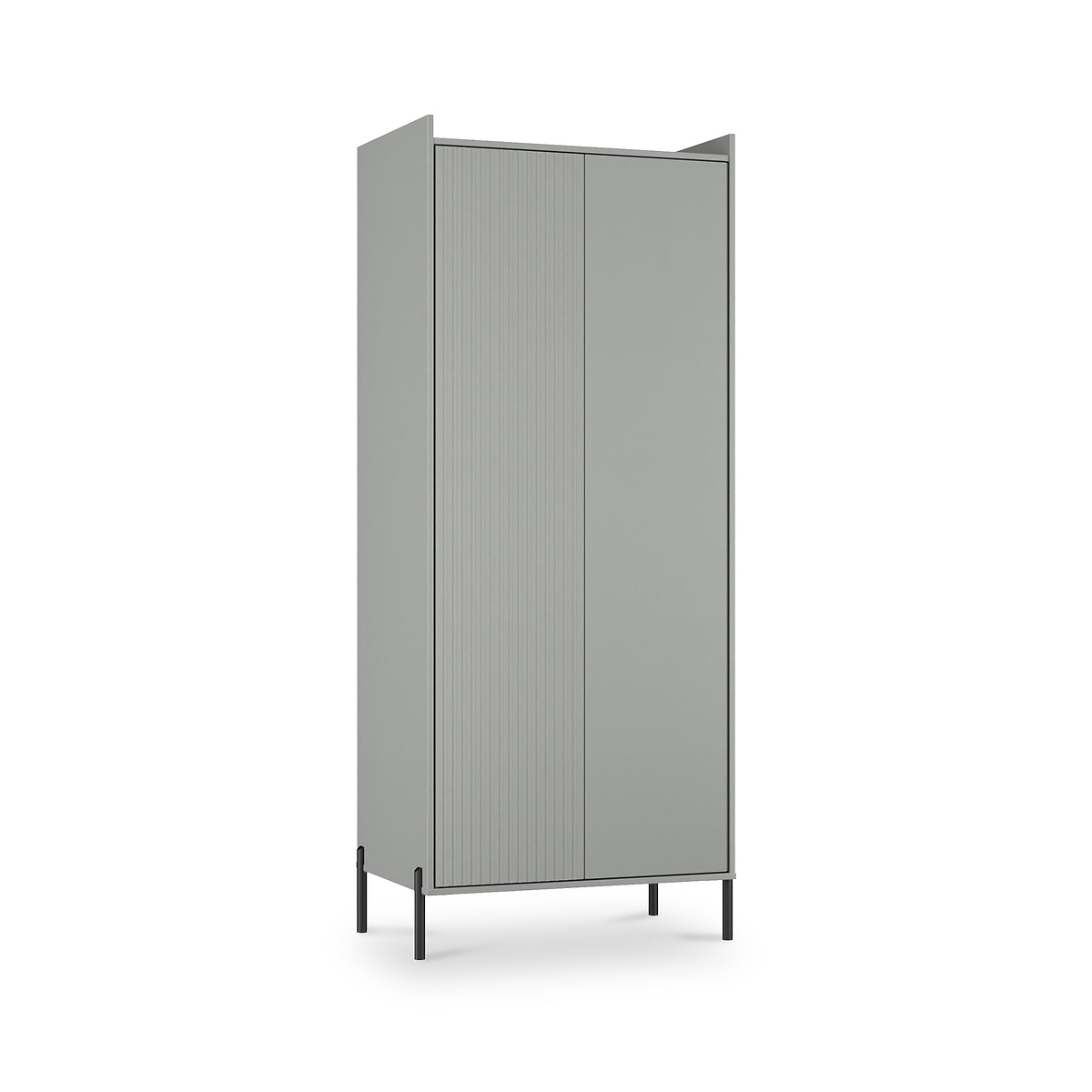 Kenton Double Wardrobe Dusk Grey from Roseland Furniture
