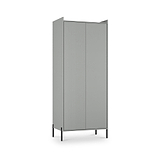 Kenton Double Wardrobe Dusk Grey from Roseland Furniture