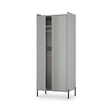 Kenton Double Wardrobe Dusk Grey from Roseland Furniture