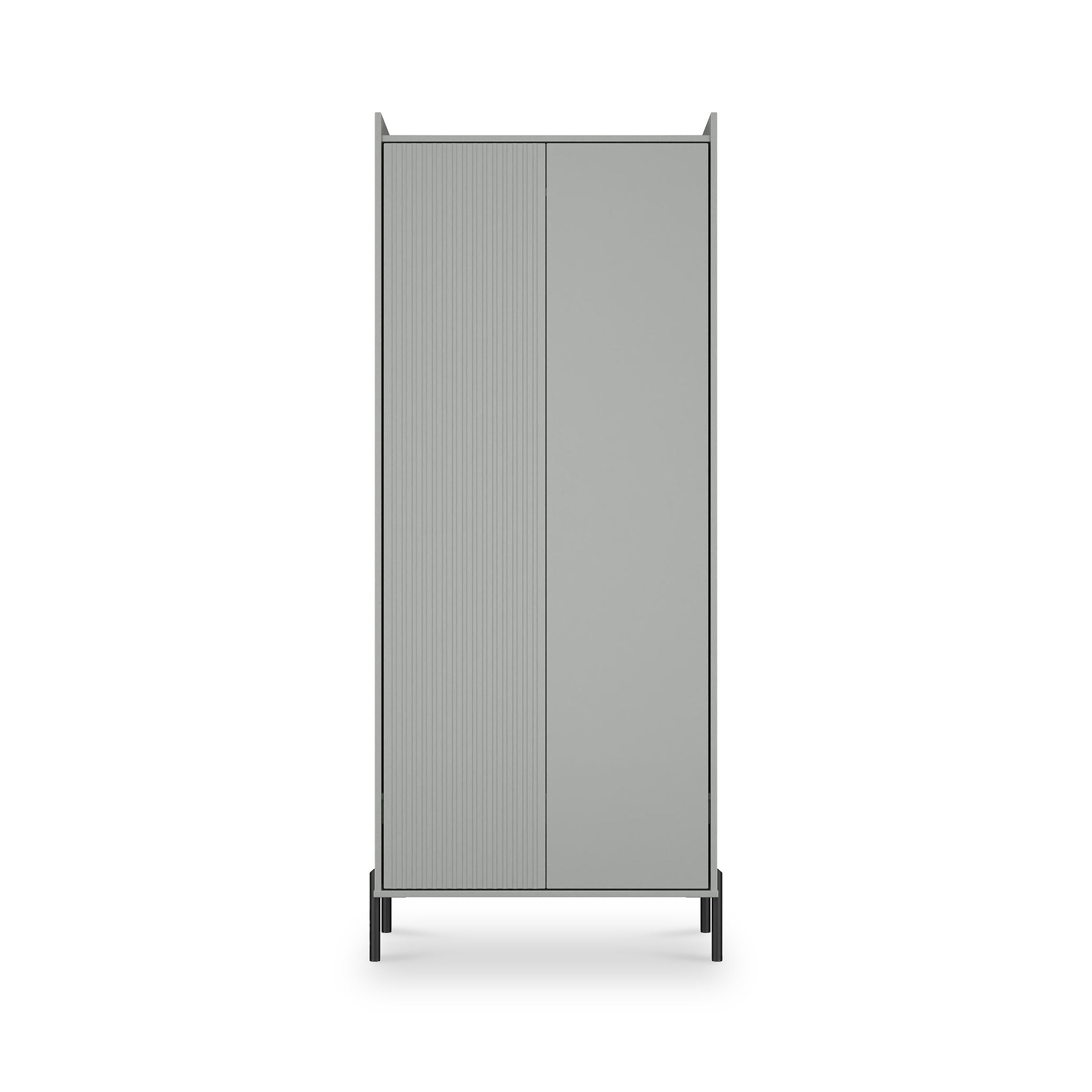 Kenton Double Wardrobe Dusk Grey from Roseland Furniture