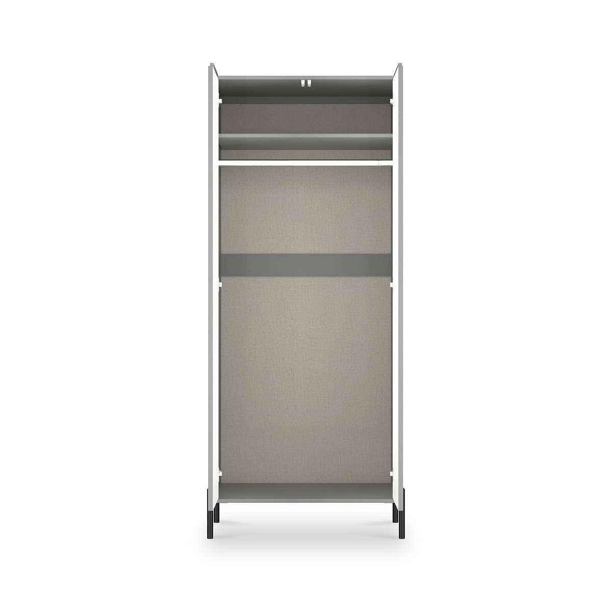 Kenton Double Wardrobe Dusk Grey from Roseland Furniture
