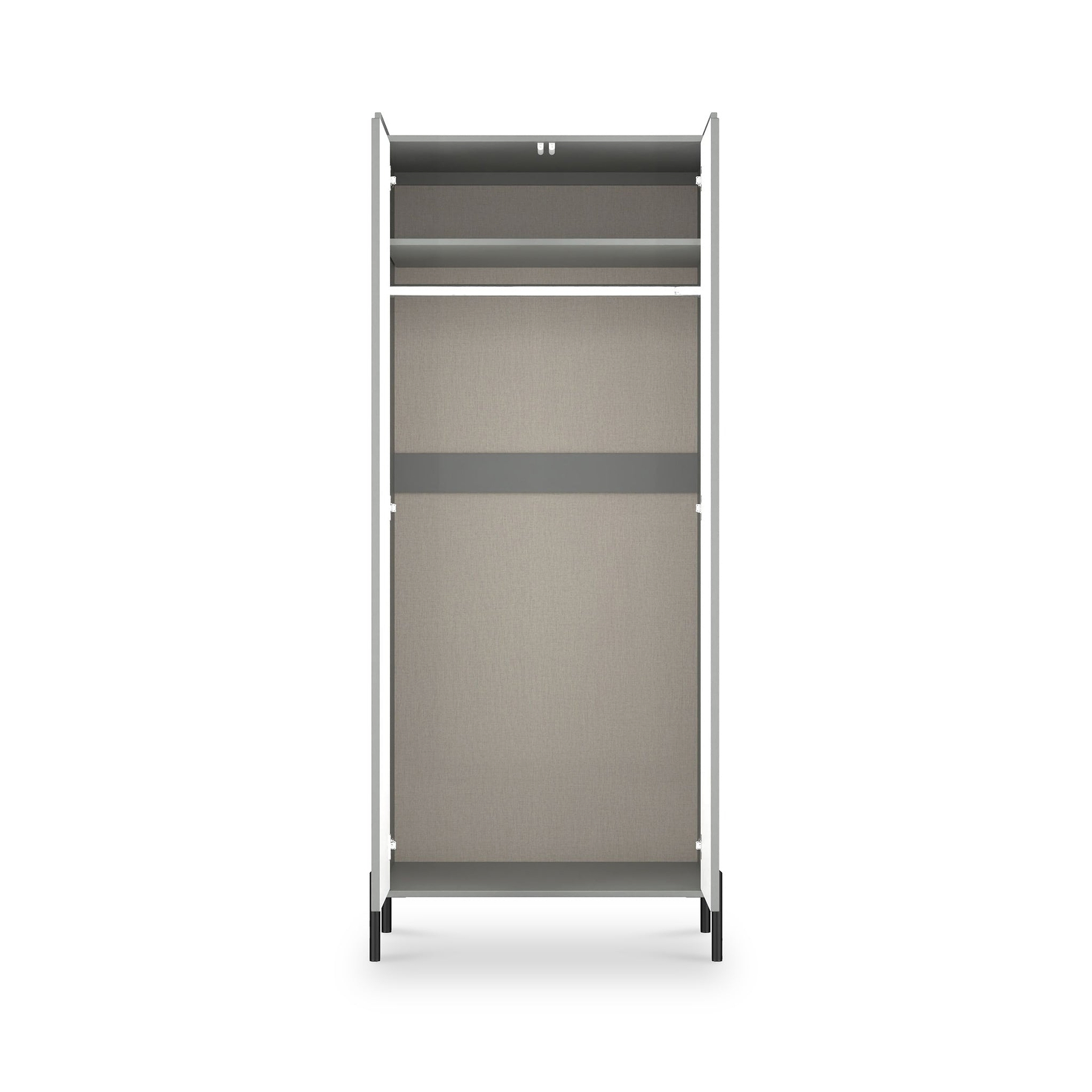 Kenton Double Wardrobe Dusk Grey from Roseland Furniture