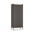Kenton Double Wardrobe Graphite from Roseland Furniture