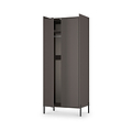 Kenton Double Wardrobe Graphite from Roseland Furniture