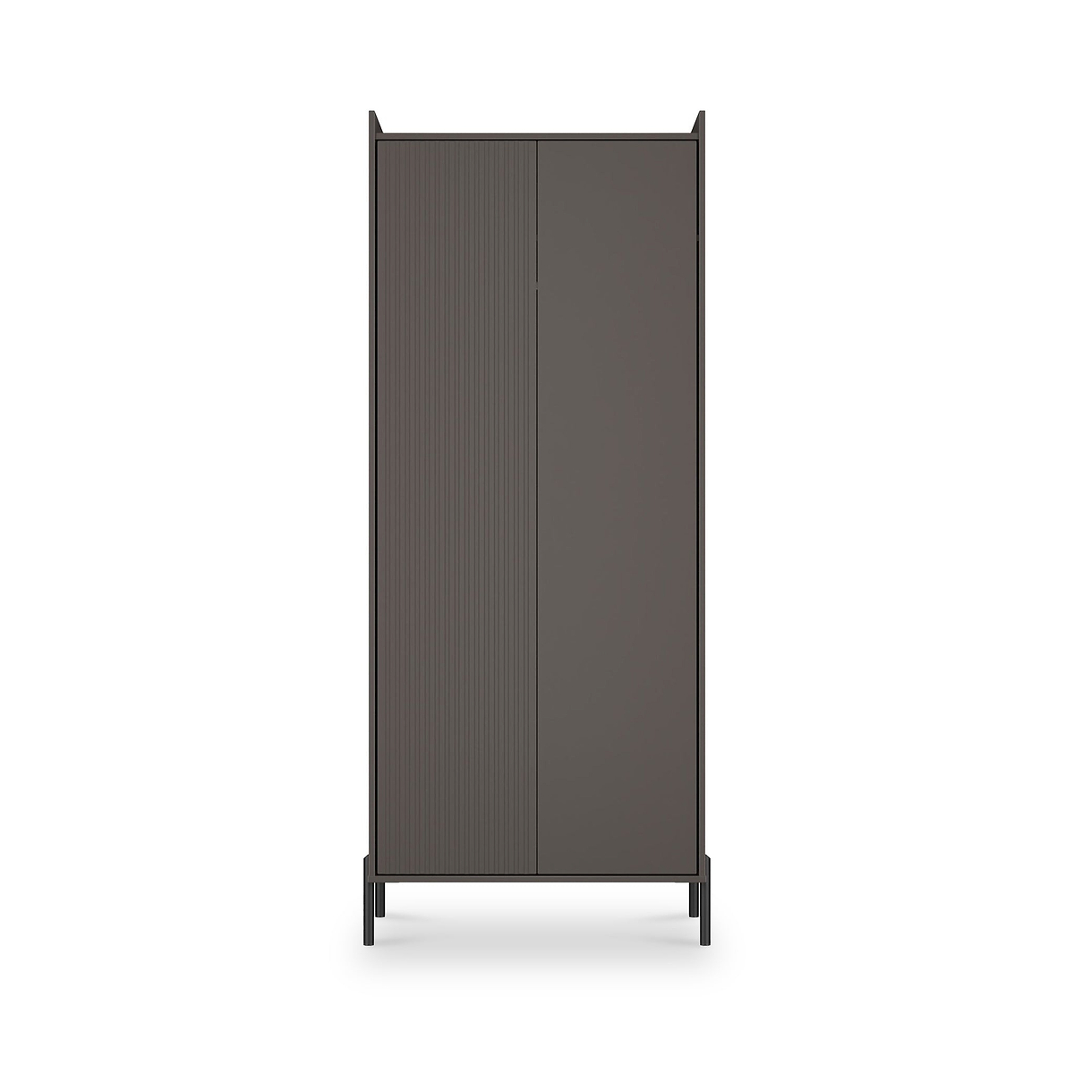 Kenton Double Wardrobe Graphite from Roseland Furniture