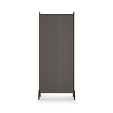 Kenton Double Wardrobe Graphite from Roseland Furniture