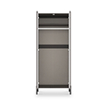 Kenton Double Wardrobe Graphite from Roseland Furniture