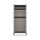 Kenton Double Wardrobe Graphite from Roseland Furniture