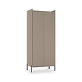 Kenton Double Wardrobe Mushroom Matt from Roseland Furniture
