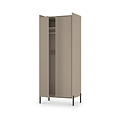 Kenton Double Wardrobe Mushroom Matt from Roseland Furniture