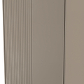 Kenton Double Wardrobe Mushroom Matt from Roseland Furniture
