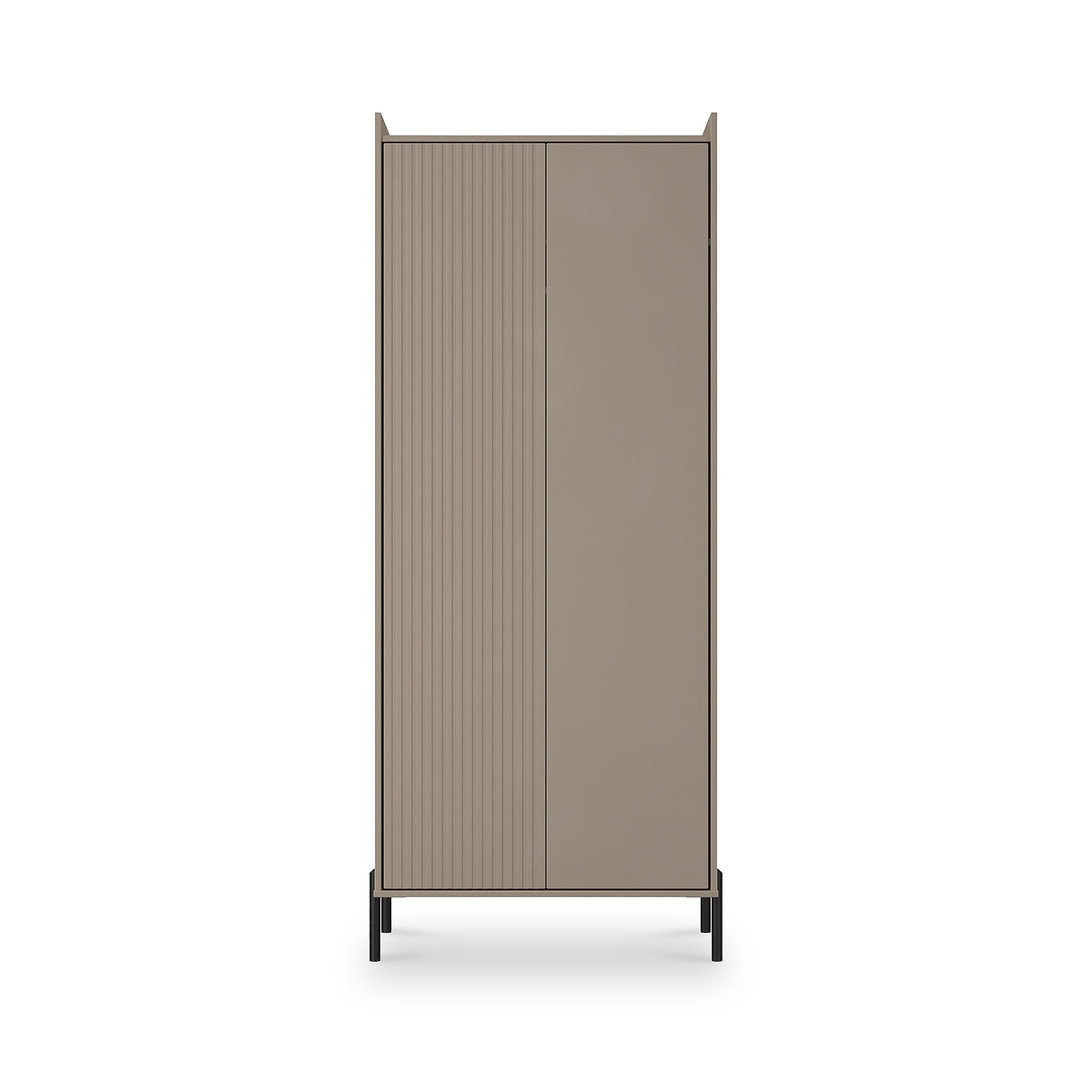 Kenton Double Wardrobe Mushroom Matt from Roseland Furniture