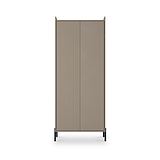 Kenton Double Wardrobe Mushroom Matt from Roseland Furniture