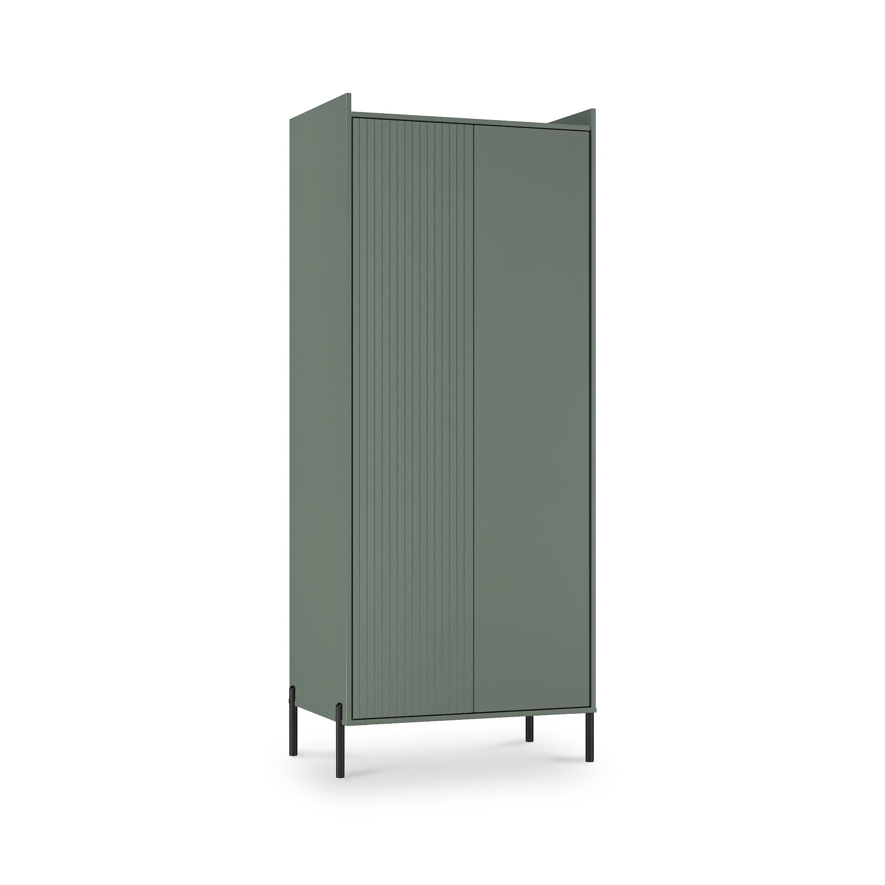 Kenton Double Wardrobe Reed Green from Roseland Furniture