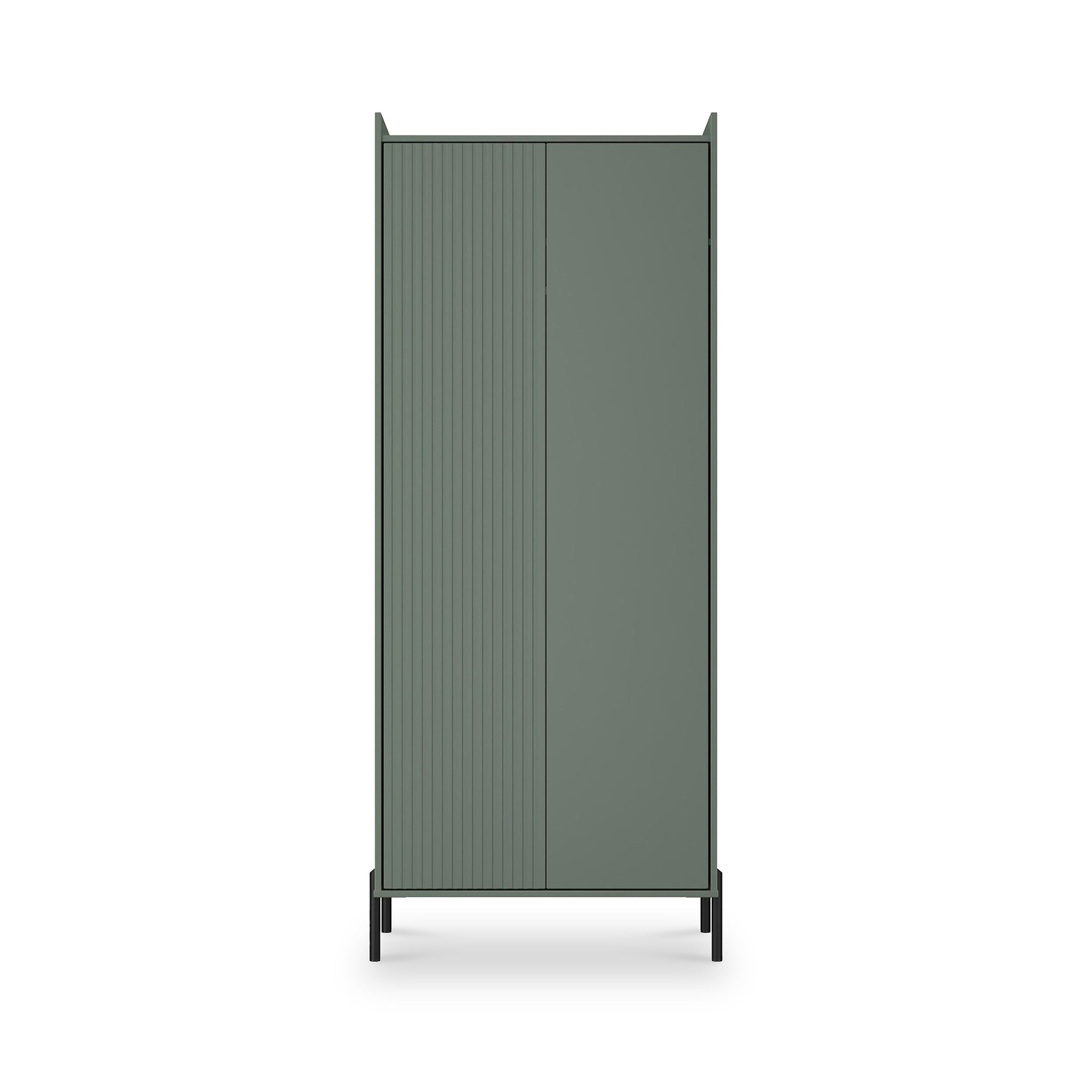 Kenton Double Wardrobe Reed Green from Roseland Furniture