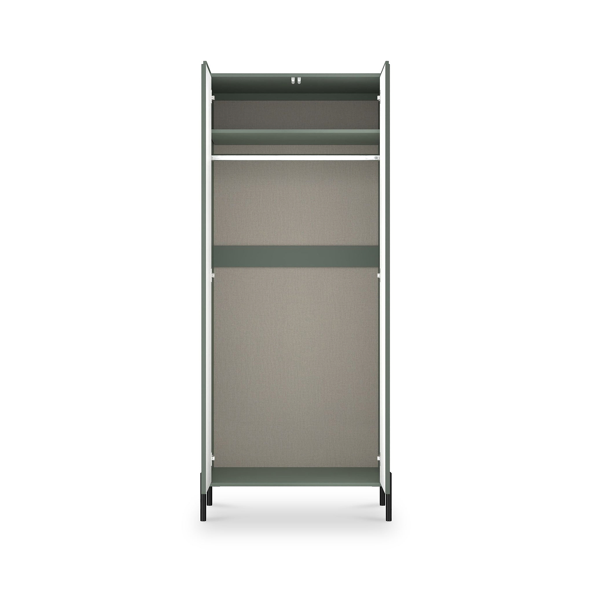 Kenton Double Wardrobe Reed Green from Roseland Furniture