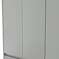 Kenton Double Wardrobe With Drawers Dusk Grey from Roseland Furniture