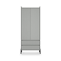 Kenton Double Wardrobe With Drawers Dusk Grey from Roseland Furniture