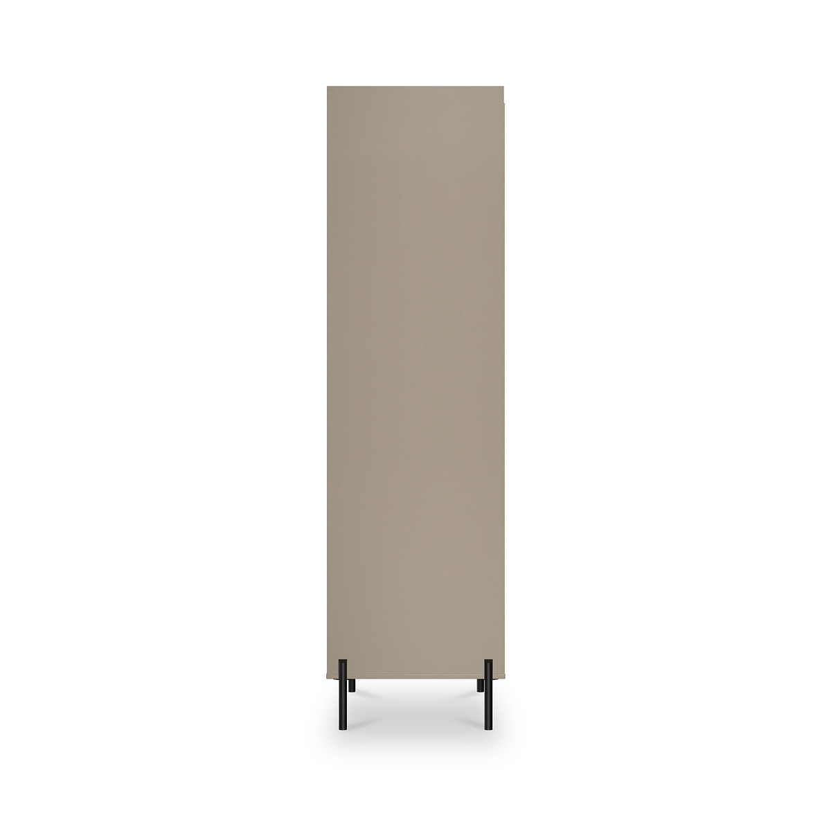 Kenton Double Wardrobe With Drawers Mushroom Matt from Roseland Furniture