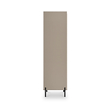 Kenton Double Wardrobe With Drawers Mushroom Matt from Roseland Furniture
