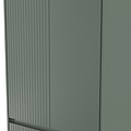 Kenton Double Wardrobe With Drawers Reed Green  from Roseland Furniture