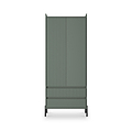 Kenton Double Wardrobe With Drawers Reed Green  from Roseland Furniture
